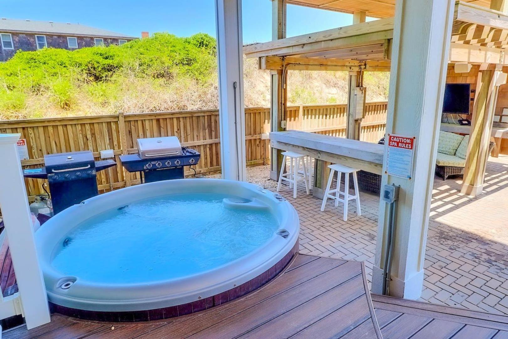 Villa 6007 Happy Sol Oceanfront Heatable Pool Nags Head Exterior foto