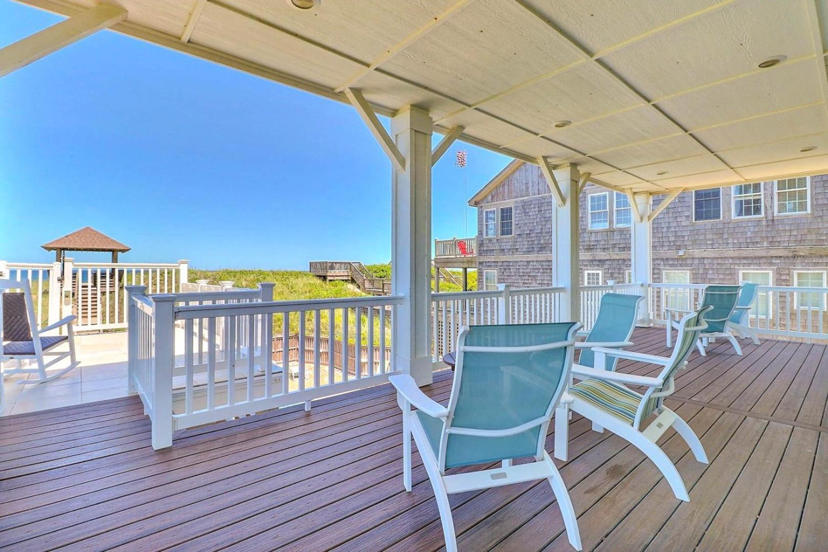 Villa 6007 Happy Sol Oceanfront Heatable Pool Nags Head Exterior foto